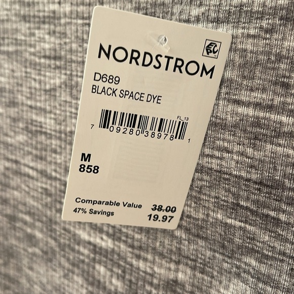 CROP TEE ESSENTIAL/ Cotton Emporium/gray/NWT - Picture 3 of 8